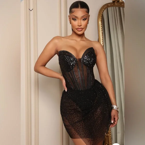 Fashion Nova | Dresses | Sexy Black Dress | Poshmark